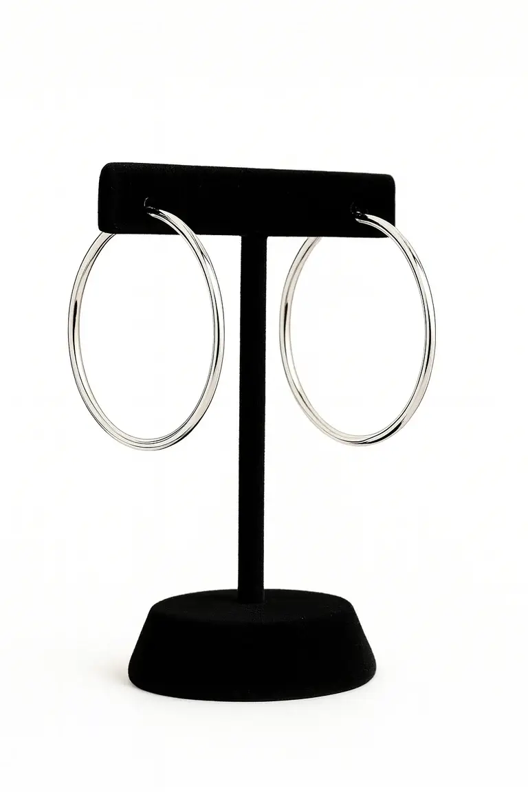 brinco argola de prata 925 brinco argola de prata 925