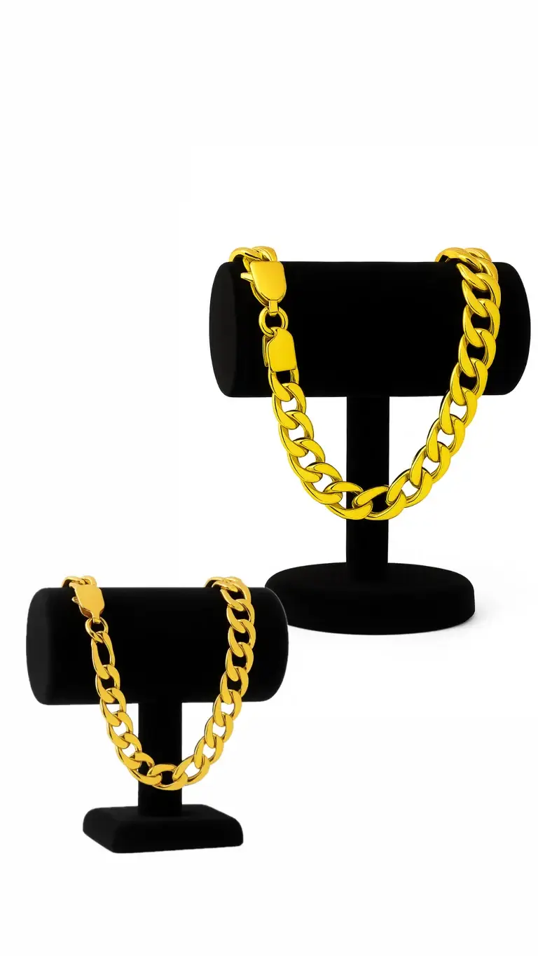 pulseira grumet 5mm banhada a ouro pulseira grumet 5mm banhada a ouro