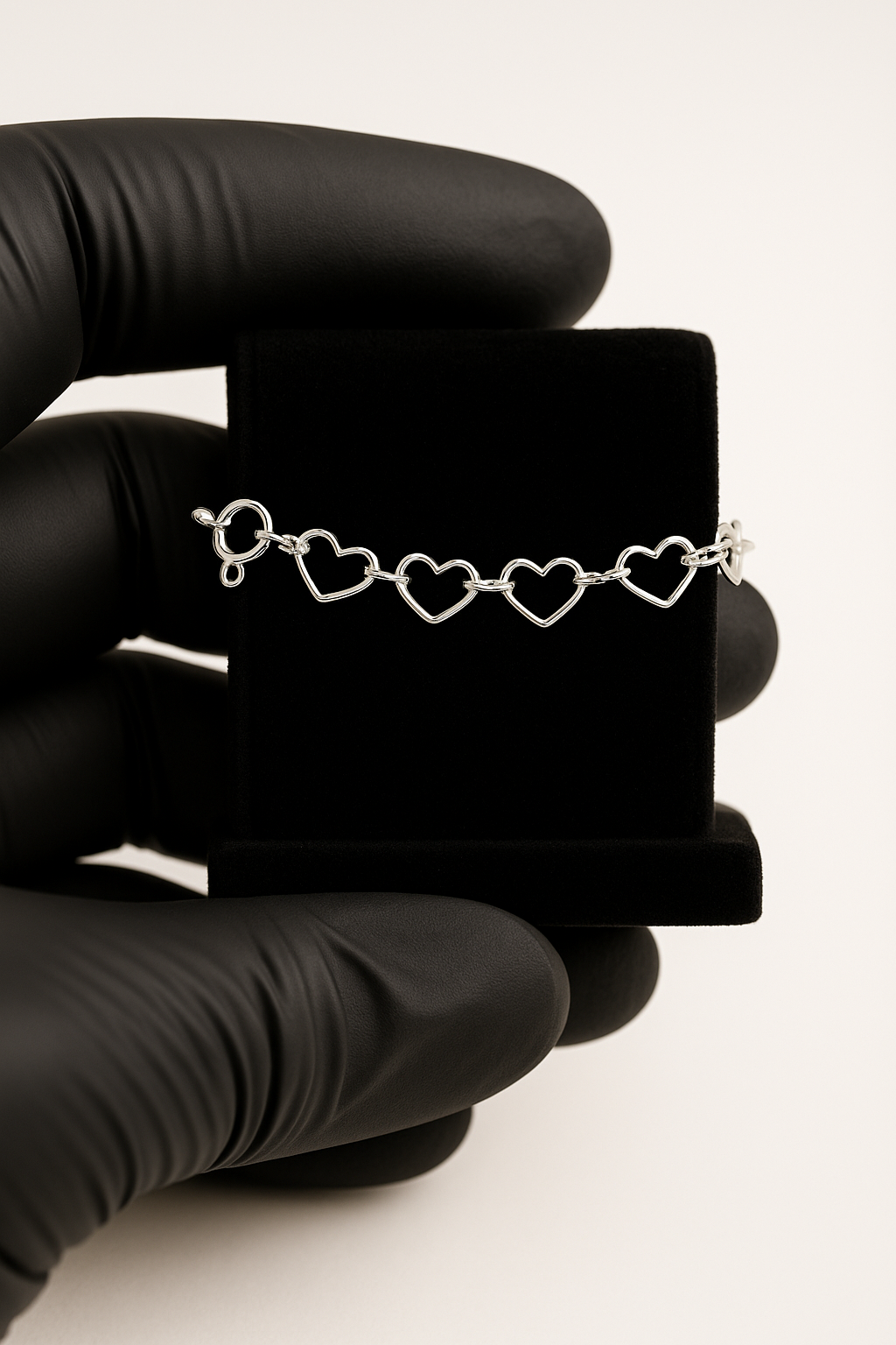 pulseira elo português coração pulseira elo português coração