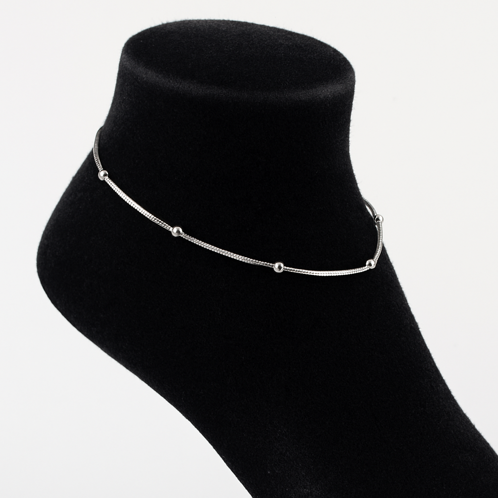 ✨ tornozeleira em prata 925 – 25 cm ✨ tornozeleira em prata 925 – 25 cm