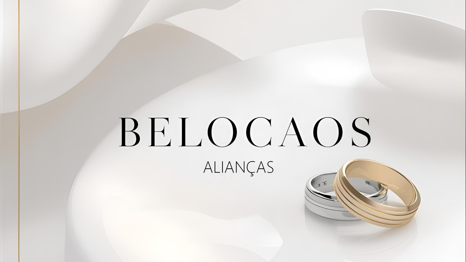 Alianças BeloCaos – conforto e elegância